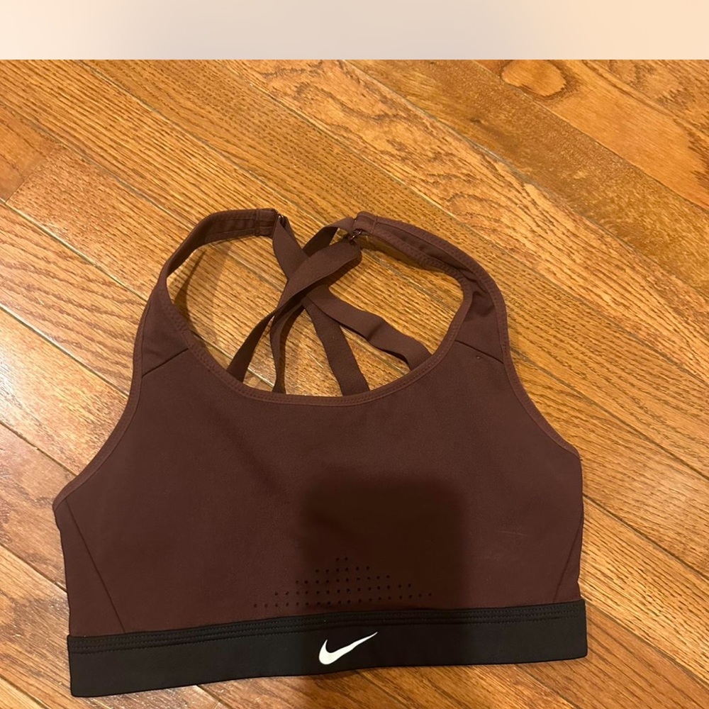 Nike Maroon Sport Bra